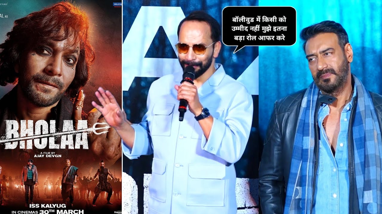 Deepak Dobriyal Emotional Thanks Ajay Devgan For Offer Big Intense Role Bholaa Movie Villain