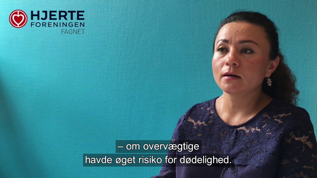 Er overv&aelig;gt en fordel for patienter med isk&aelig;misk hjertesygdom