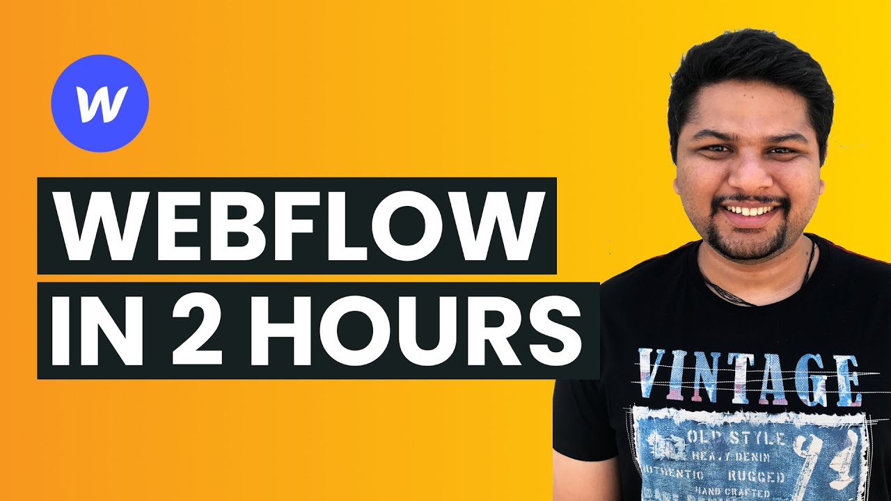 Webflow Crash Course 2024 | Webflow Beginner Tutorial