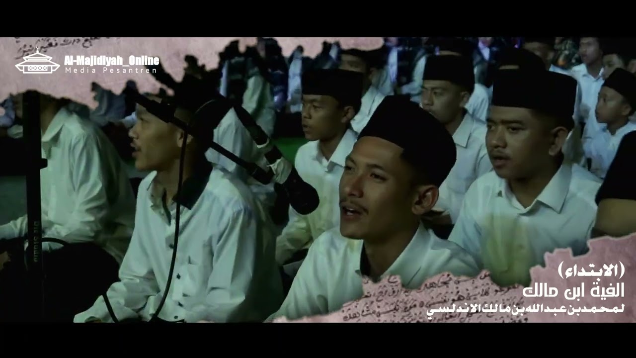 Pembacaan Kolosal Al-Fiyyah Ibn Malik 150 Santri I Sumedang Bersholawat Bersama Habib Syeikh