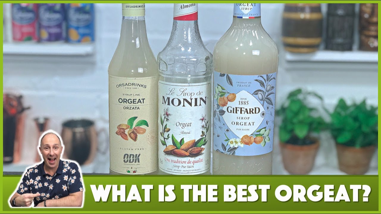 Orgeat! What is the BEST Orgeat Syrup?!