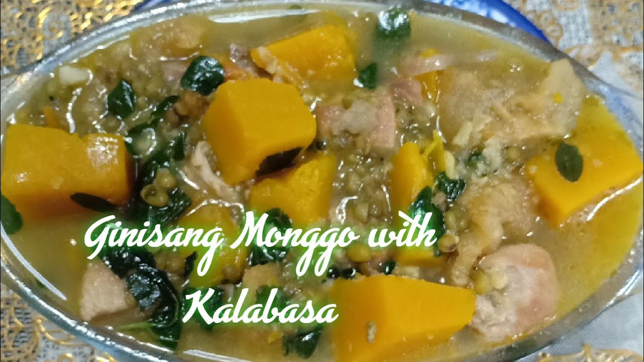Ginisang Monggo with Kalabasa