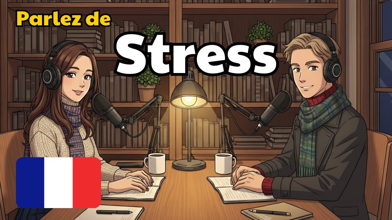 Comment parler de votre stress en français | Pratique de conversation française