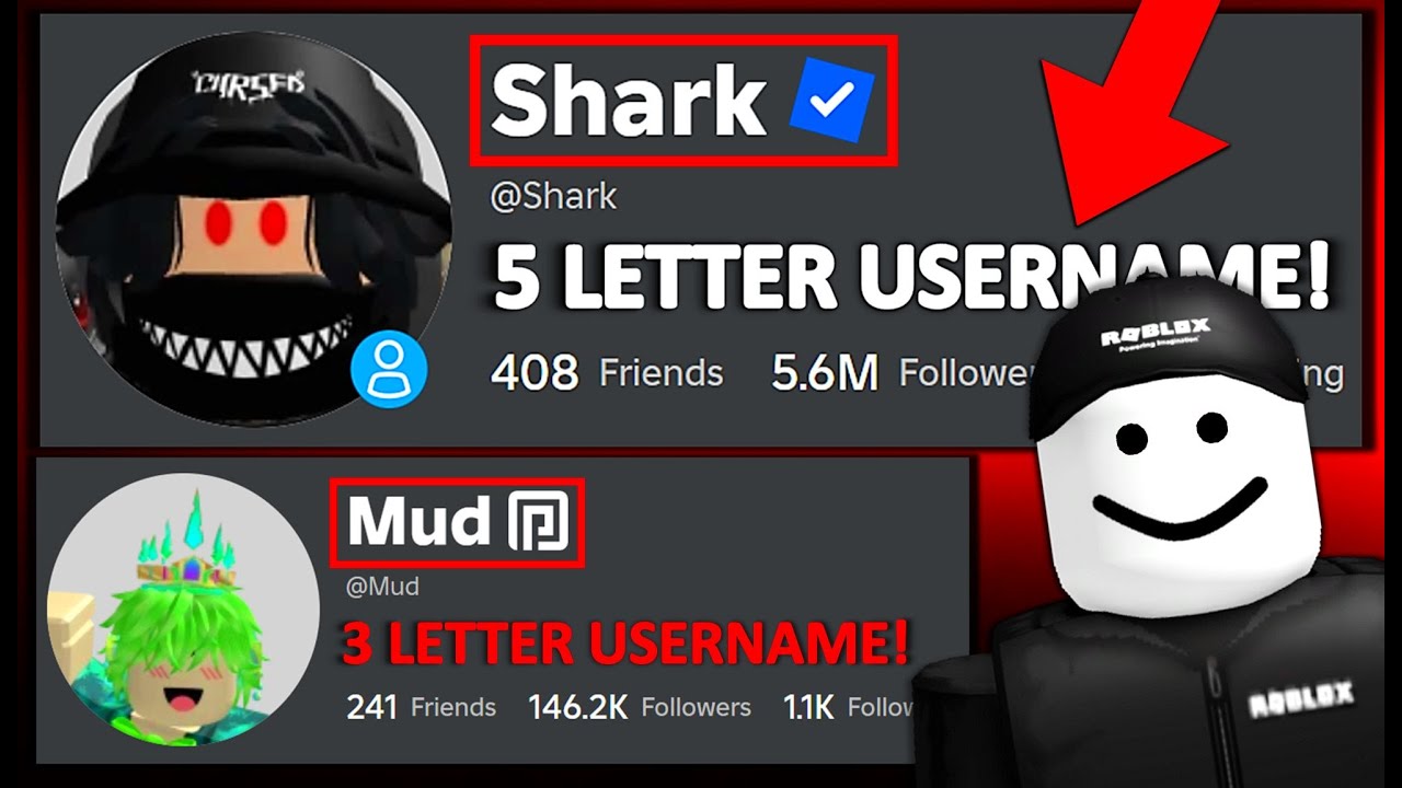 roblox giving out rare usernames caused drama... (ROBLOX NEWS)