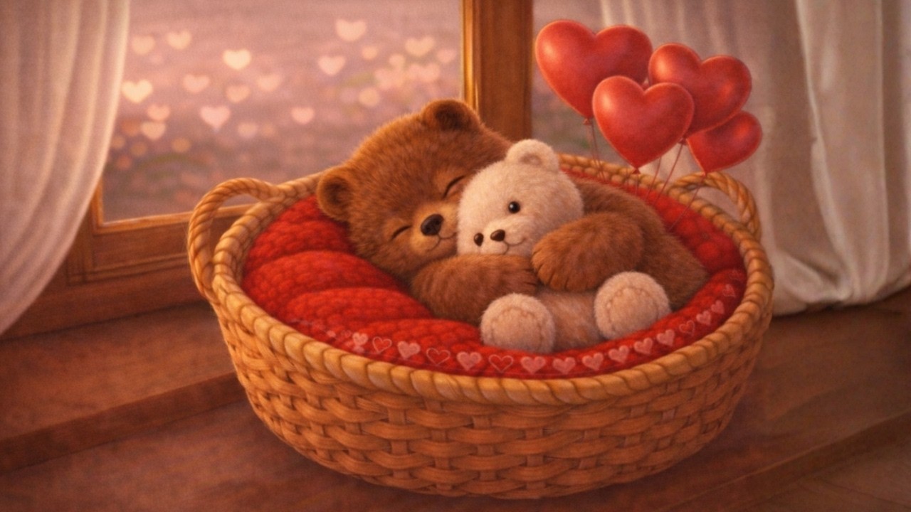 Feel Safe, Calm, and Ready to Rest 💝 A Calm Valentine’s Night Atmosphere