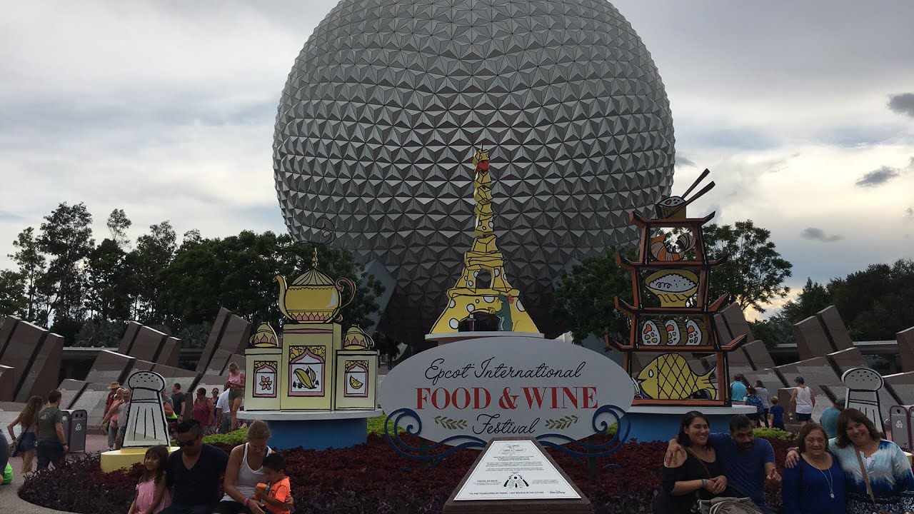 Epcot Food and Wine Festival Live Stream - 9-1-17 - Walt Disney World