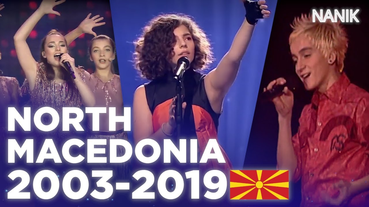 NORTH MACEDONIA 🇲🇰 at The Junior Eurovision Song Contest (2003-2019) | NANIK ESC