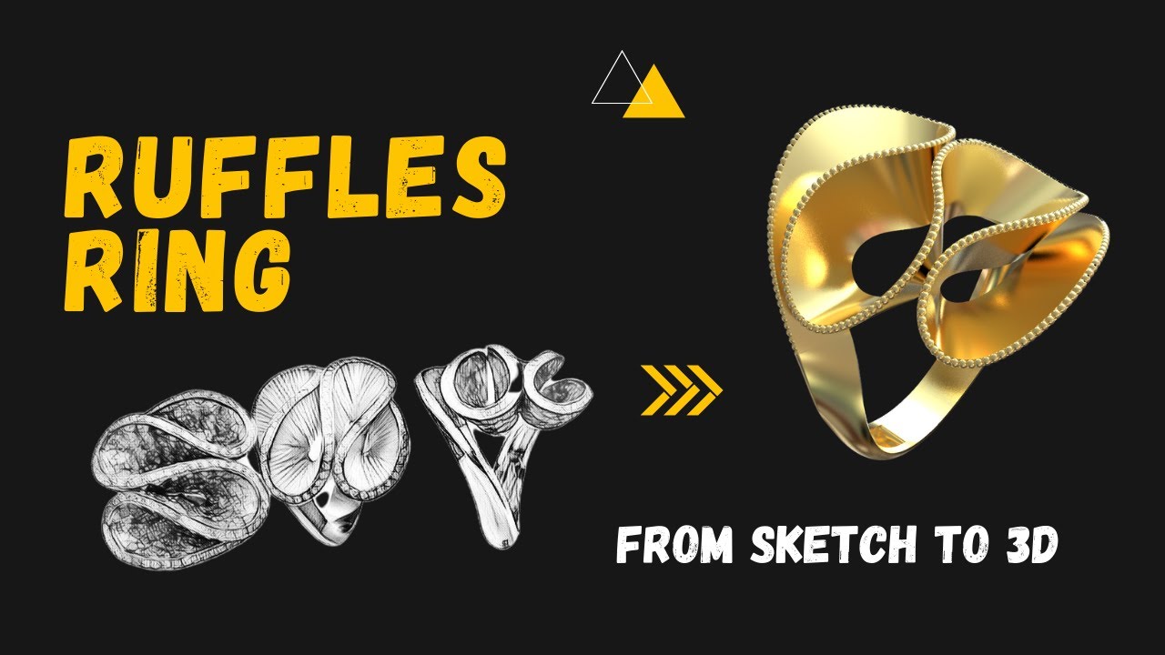 Ruffles ring modeling