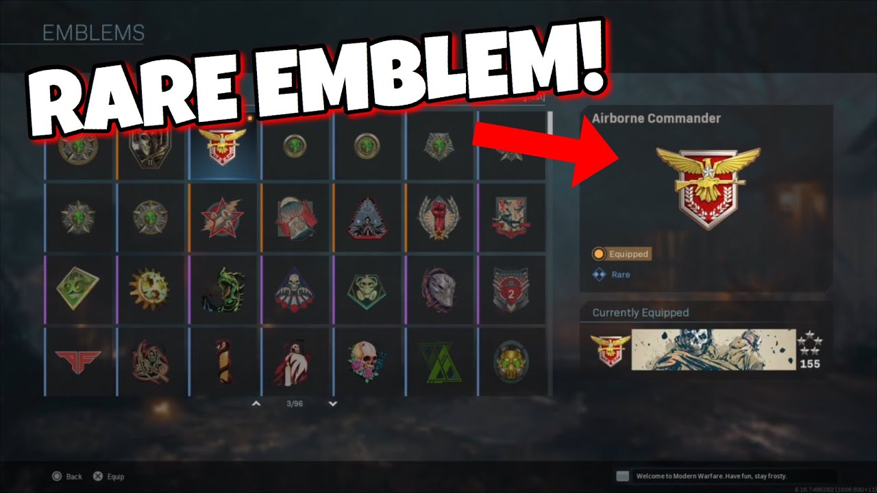 HOW TO GET THIS RARE ANIMATED EMBLEM IN MODERN WARFARE
