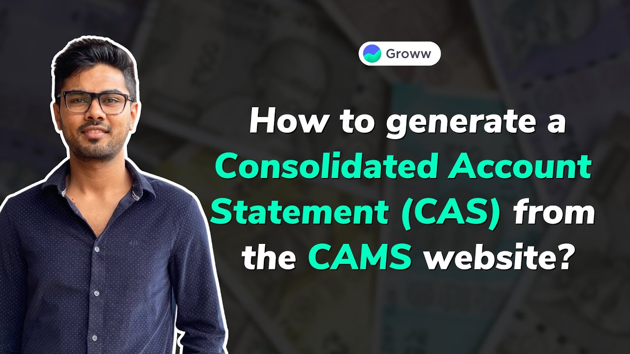 How to generate CAS from CAMS website? (English)
