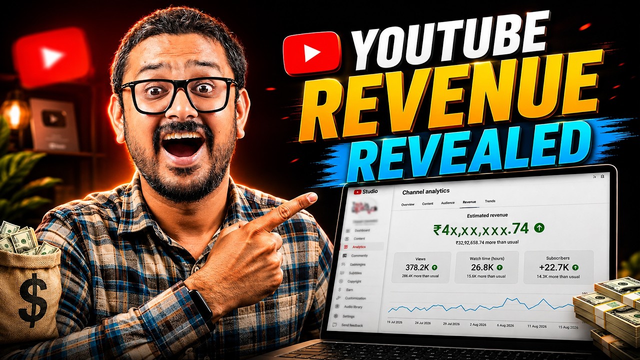 ನನ್ನ YouTube Income ಎಷ್ಟು🤑💰 | My YouTube Income Revealed | Kannada Vlog