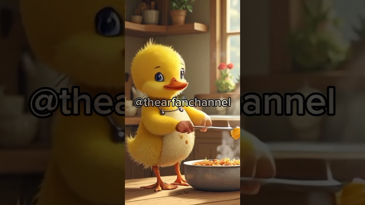 ducklings are cooking 