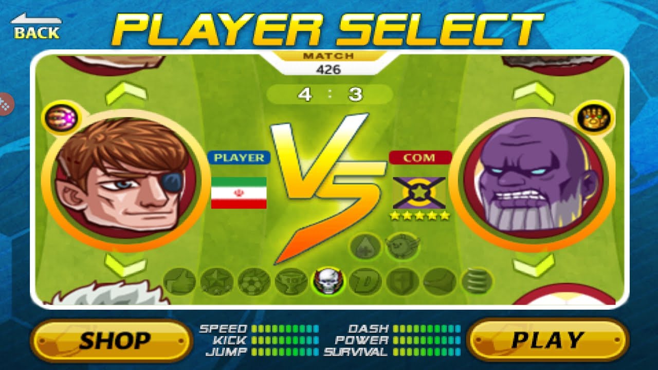 Head Soccer I Irán Vs Henos