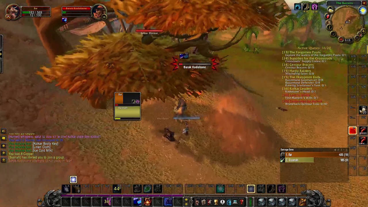 Kolkar Leaders quest wow classic