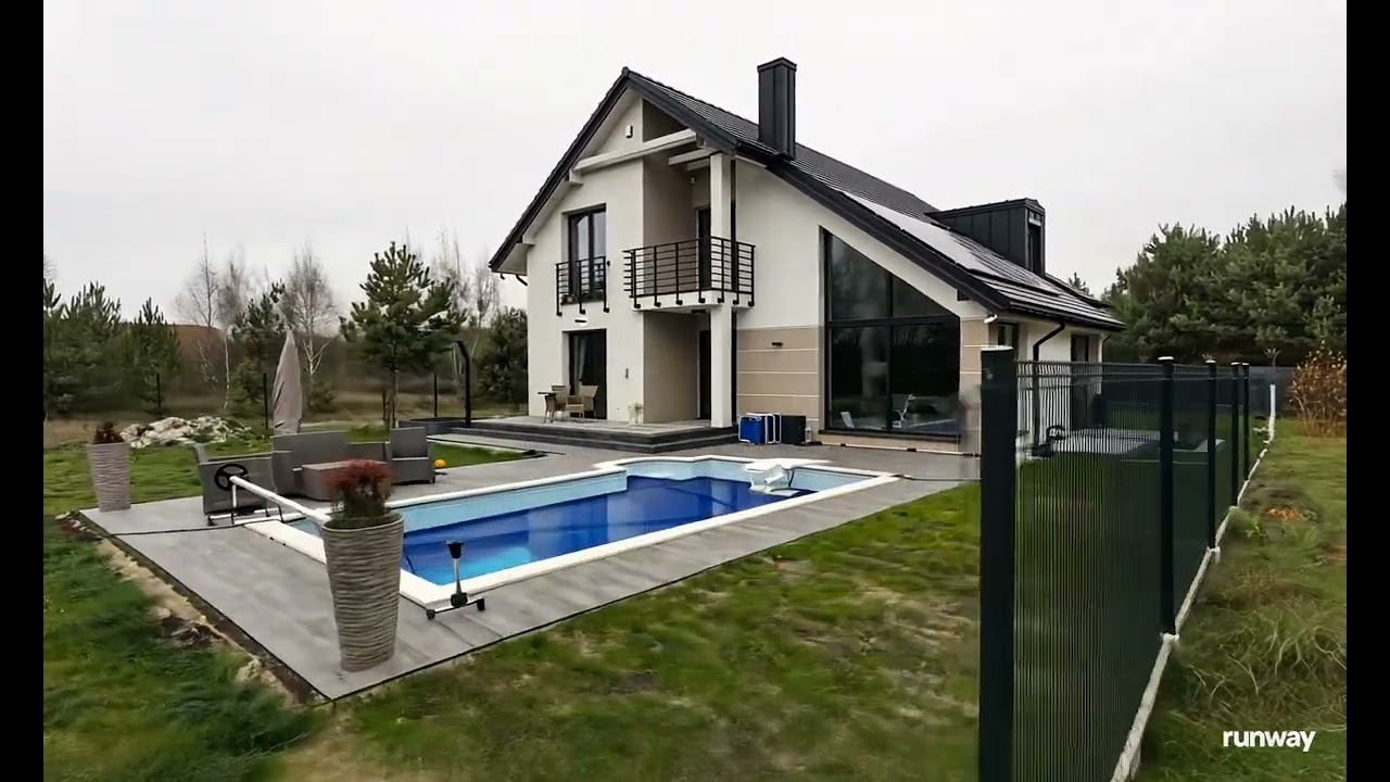 This modern house with a pool is the PERFECT oasis