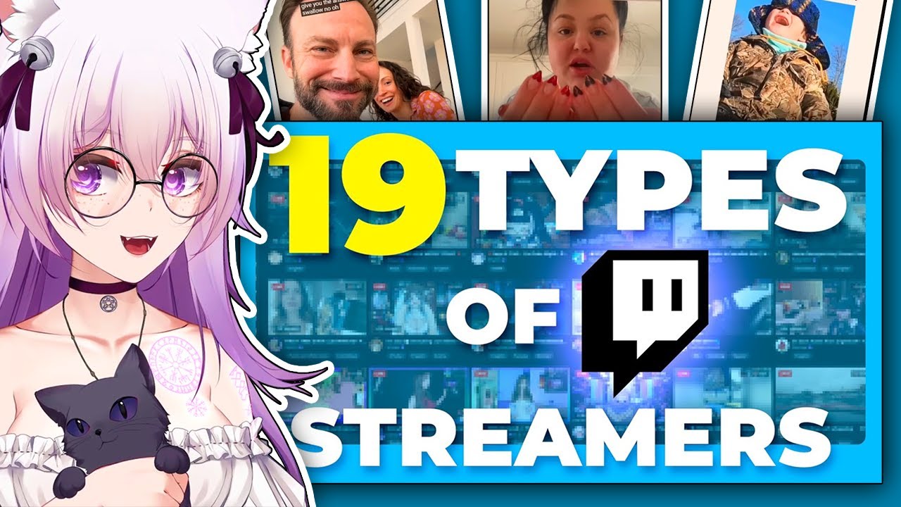 The 19 Types of Twitch Streamers | Shorts Compilation React #1