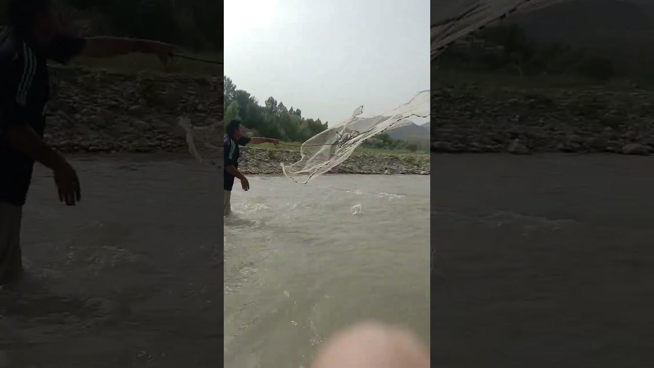 Traditional fish on village river