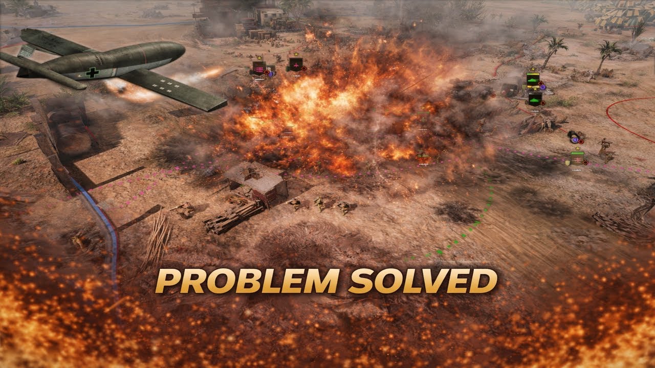 CoH3 - Problem Solved! | 4 vs 4 | Alam El Halfa