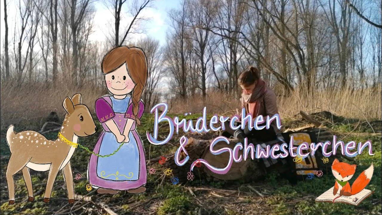 Brüderchen und Schwesterchen - Märchen für Kinder ❉ Brüder Grimm ✿ Hörbuch mit Illustrationen ❉