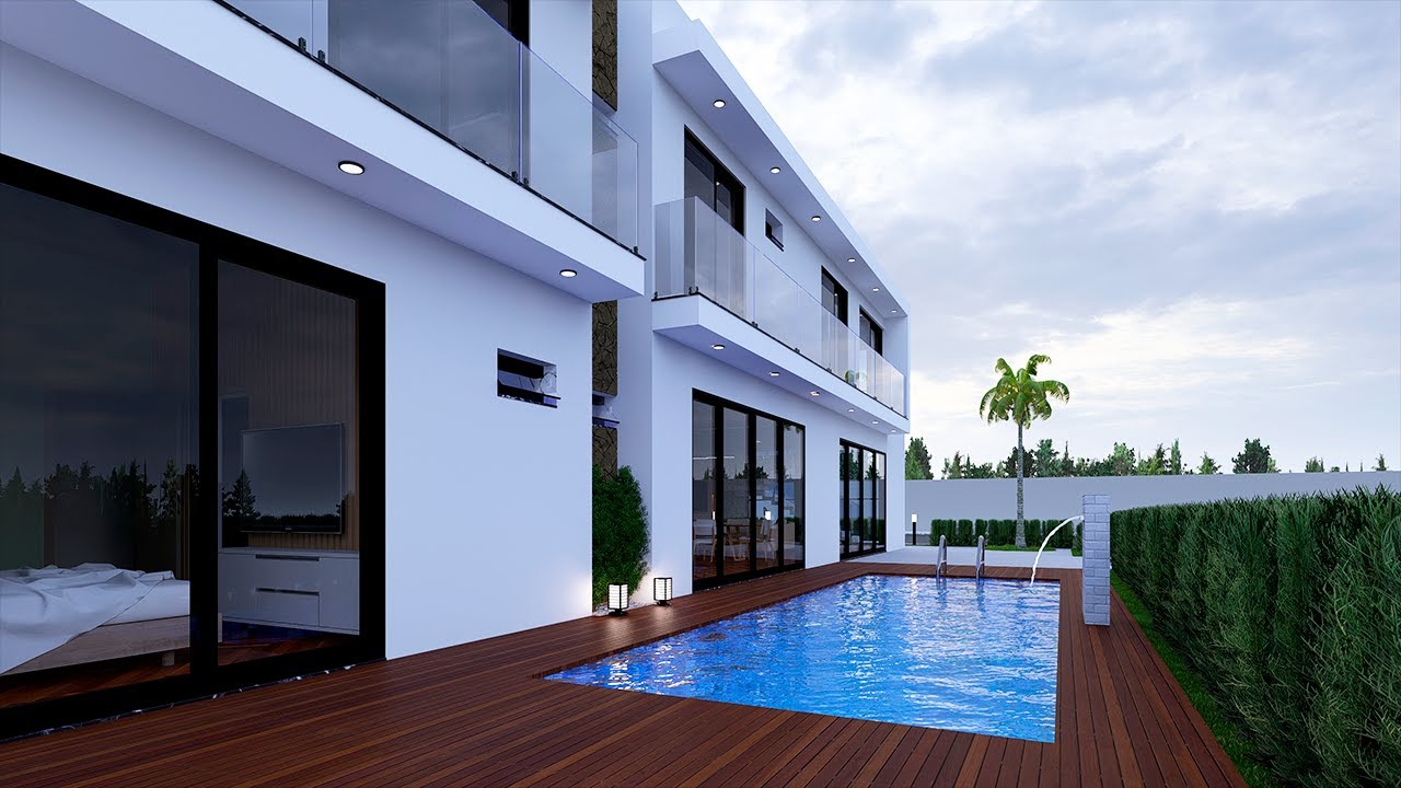 CASA MODERNA DE ESQUINA TERRENO DE 10X30 Projeto 🏘️