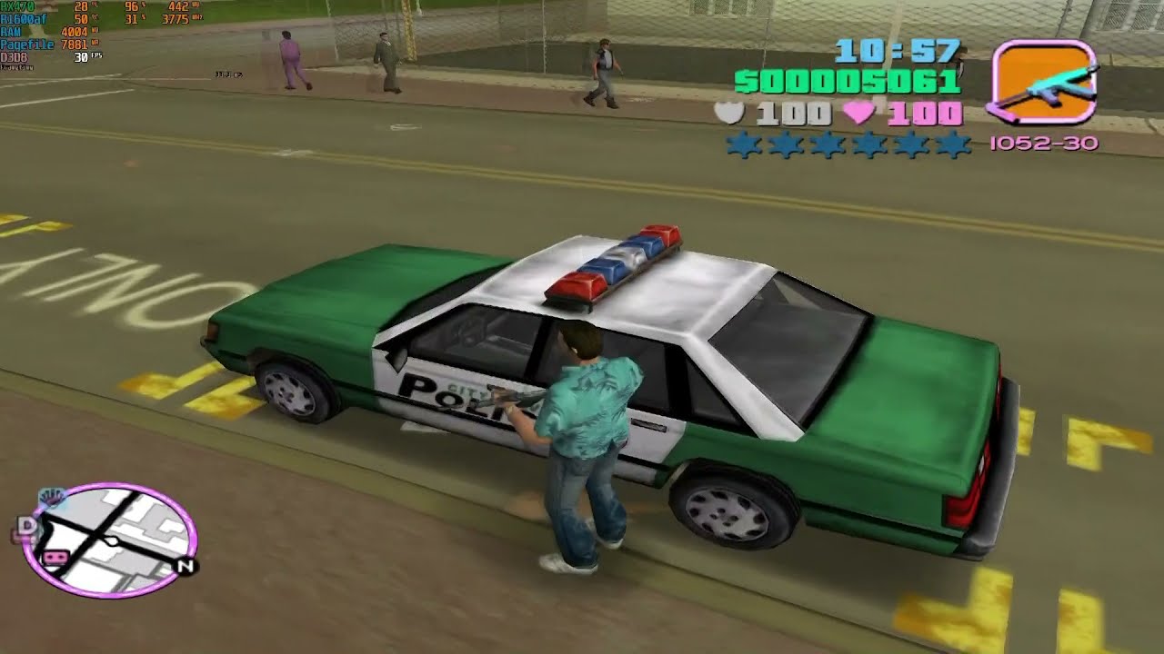 GTA vice city HD police missions #3