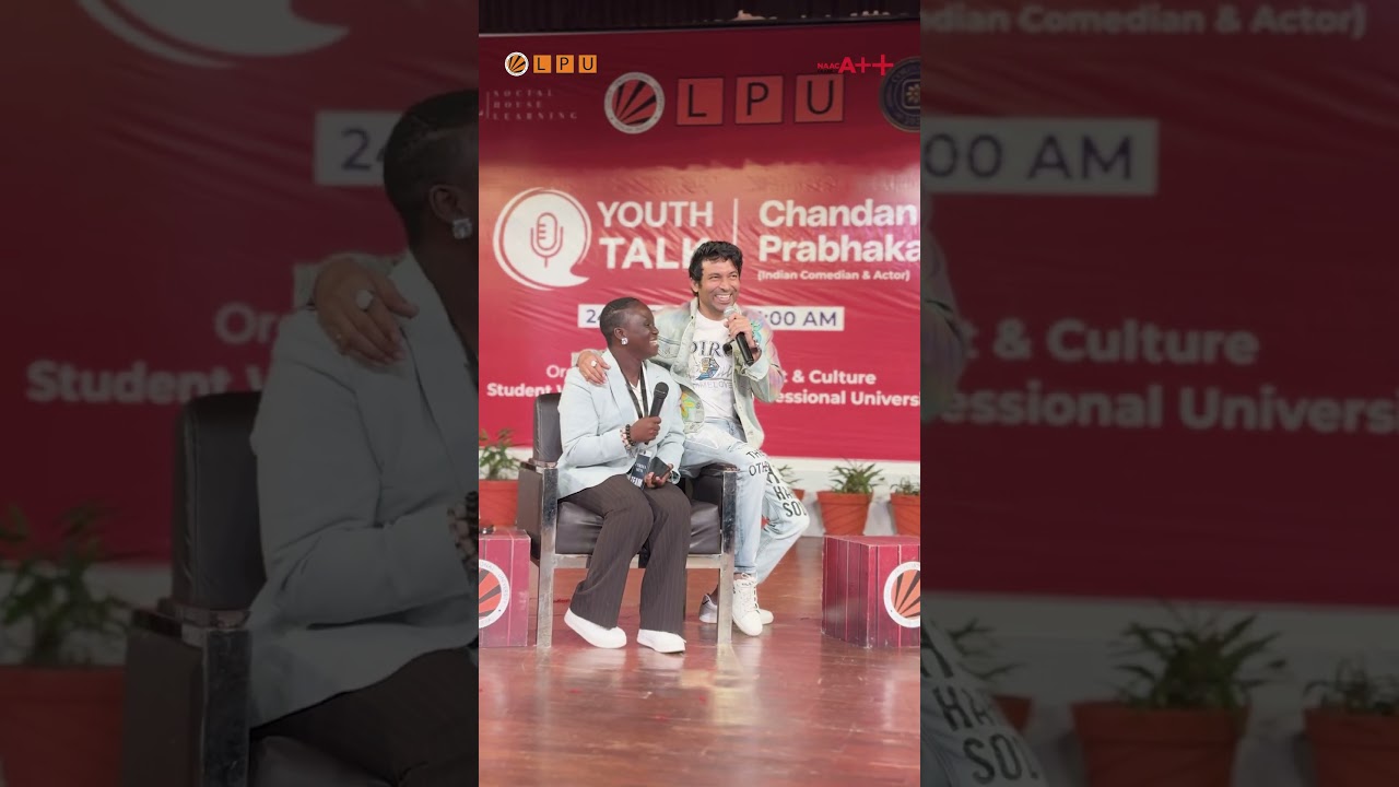 Chandan Prabhakar At LPU  | LPU Events | Celebs At LPU | Best Student Life | Best Campus Events