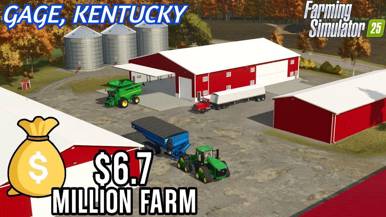 Я построил ферму стоимостью 6,7 миллиона долларов в Гейдже, штат Кентукки!!!