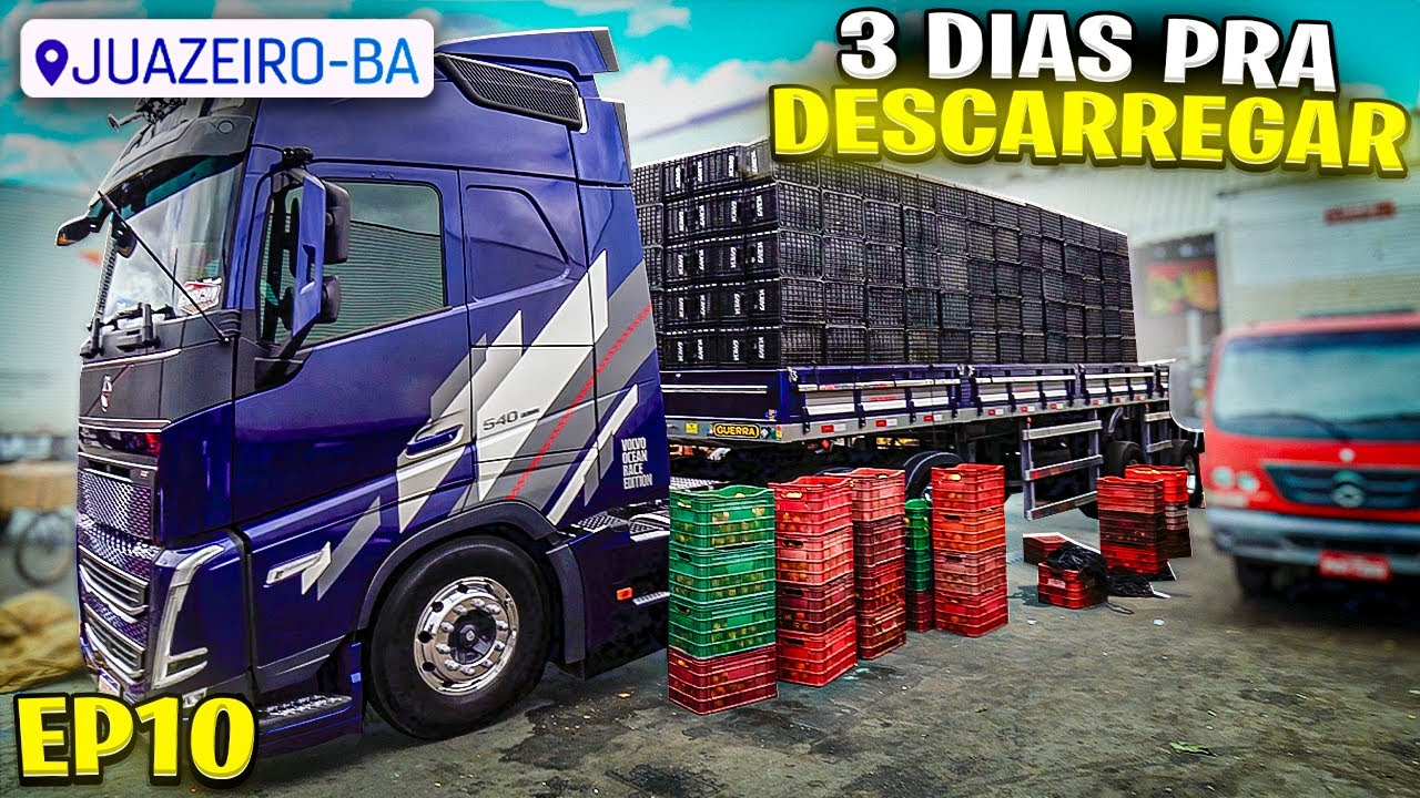 3 DIAS PRA DESCARREGAR NO CEASA DO JUAZEIRO 😱 JUAZEIRO EP10
