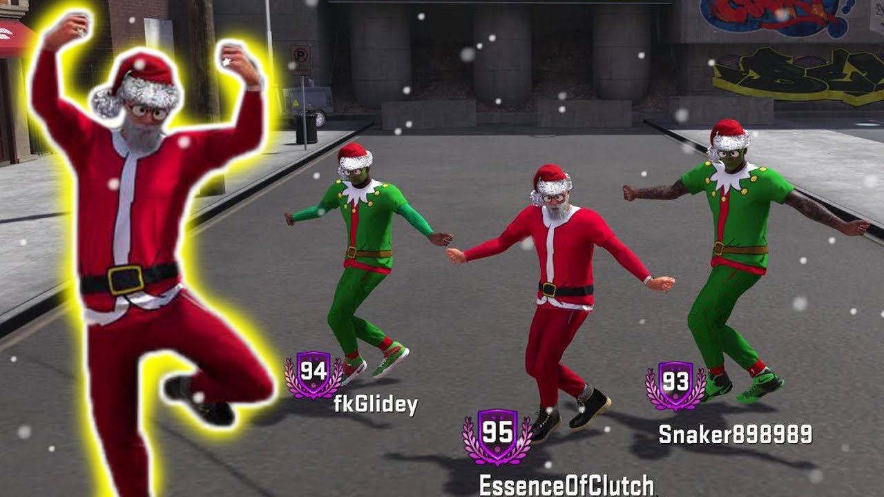 САНТА НА ДЕТСКОЙ ПЛОЩАДКЕ! РОЖДЕСТВЕНСКИЙ СПЕЦИАЛЬНЫЙ ВЫПУСК NBA 2K18