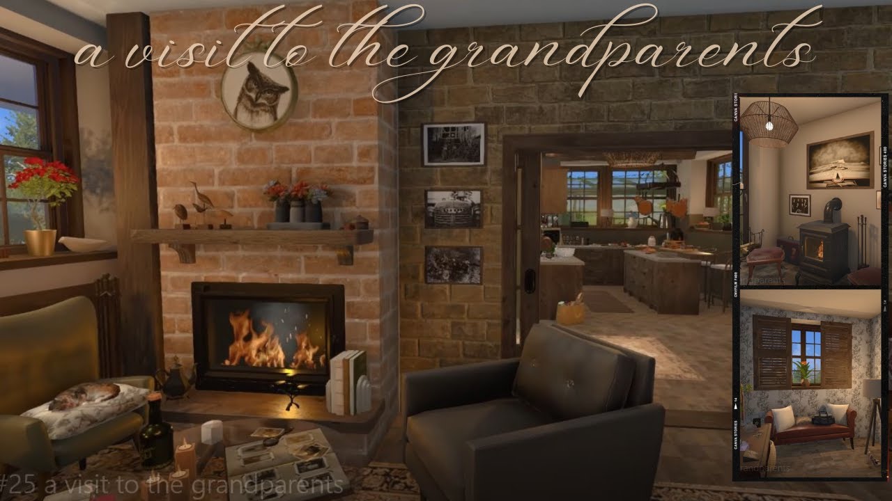 HOUSE FLIPPER = a visit to the grandparents = House 