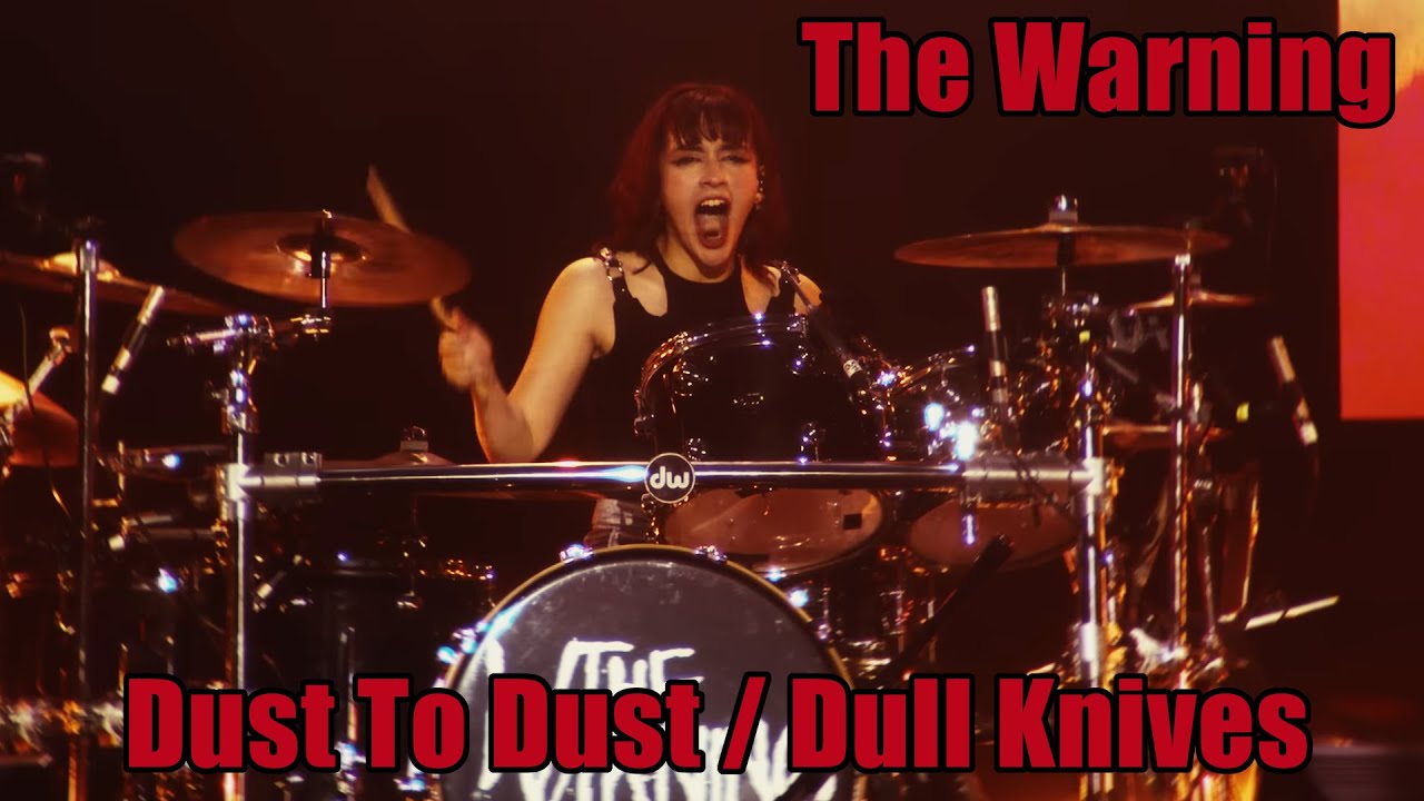 [REACTION] The Warning - Dust To Dust / Dull Knives (Cut Better) (Live from Pepsi Center CDMX)