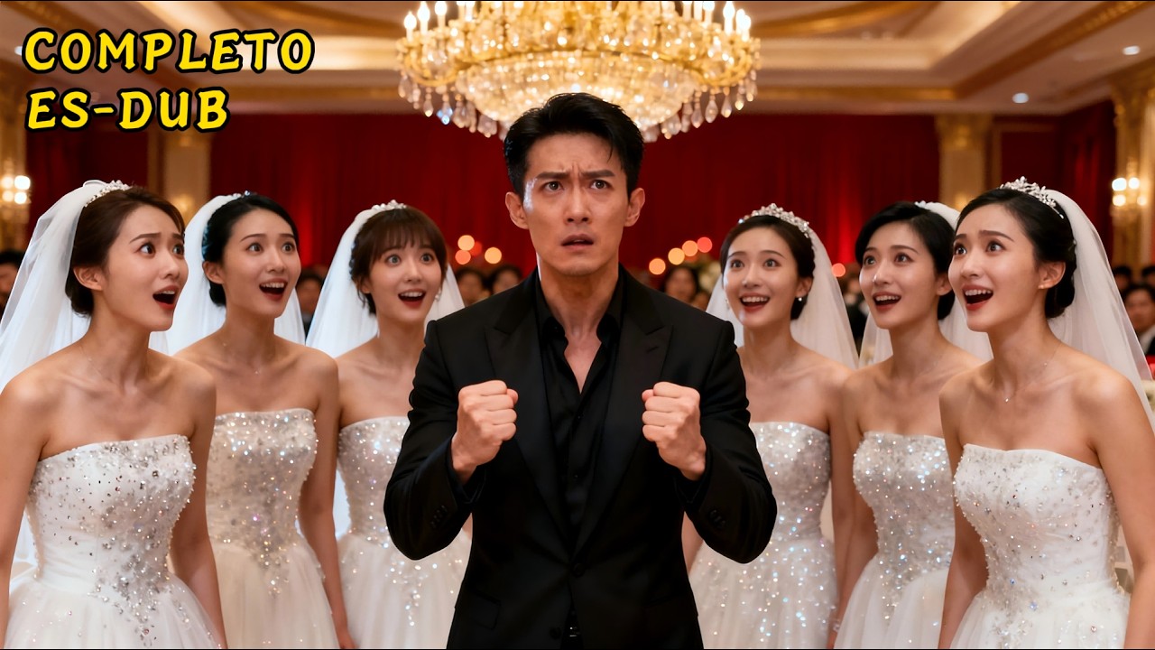 Chico de kungfu obligado a casarse por 5 maestras hermosas; ¿por qué 6 novias en la boda?#230728teB2