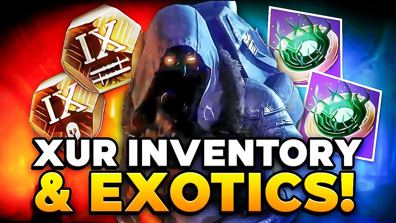 Destiny 2 - XUR INVENTORY & EXOTICS STREAM! What does Xur have for August 8th?