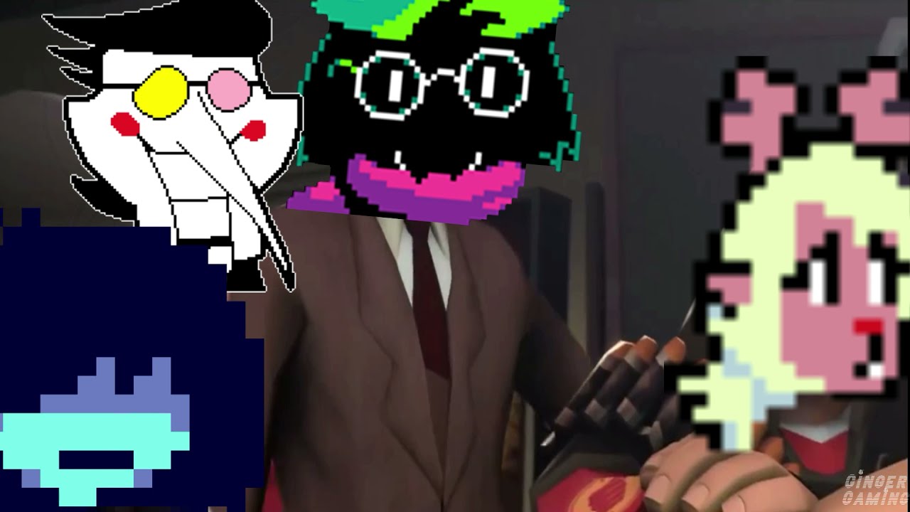 TF2 Bucket Scene, but it's Deltarune Chapter 2