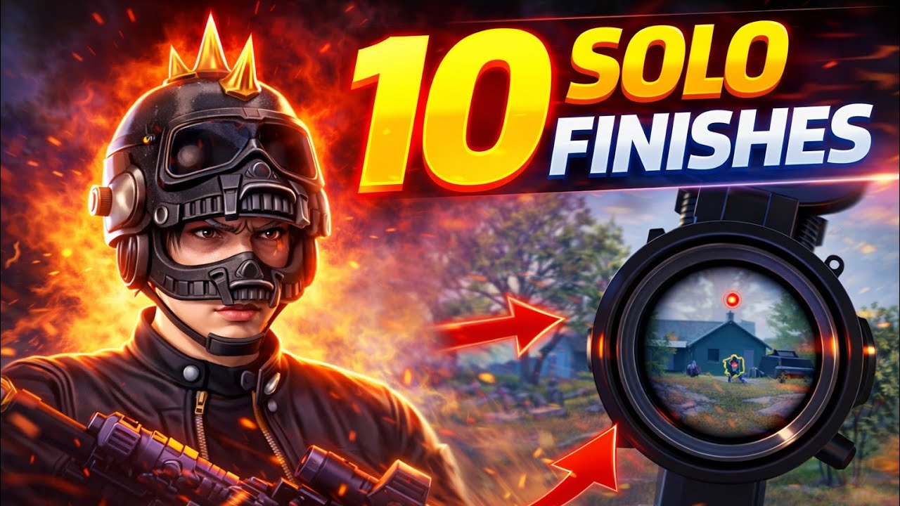 10 Solo Finishes 😈 Ultimate Royale Was Too Easy! K14 Gaming | BGMI 