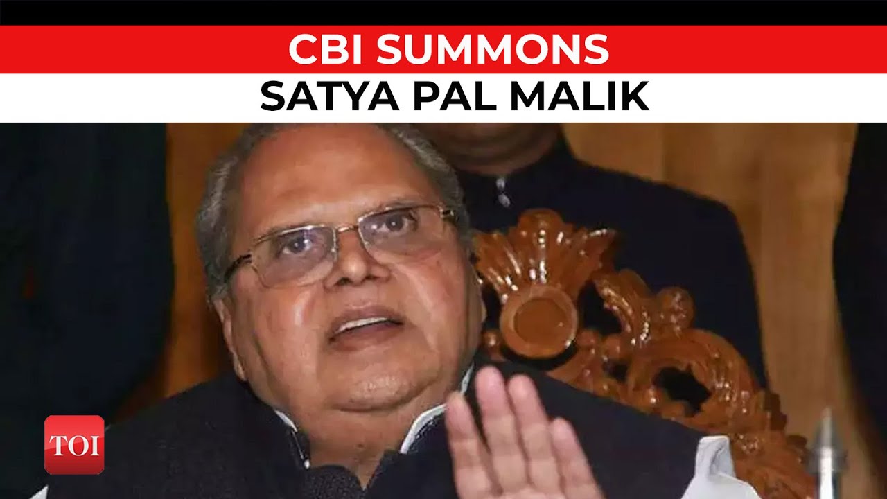 CBI summons Satya Pal Malik for questioning after his controversial interview