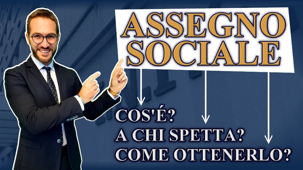 ASSEGNO SOCIALE | novità ASSOLUTA alla fine del video