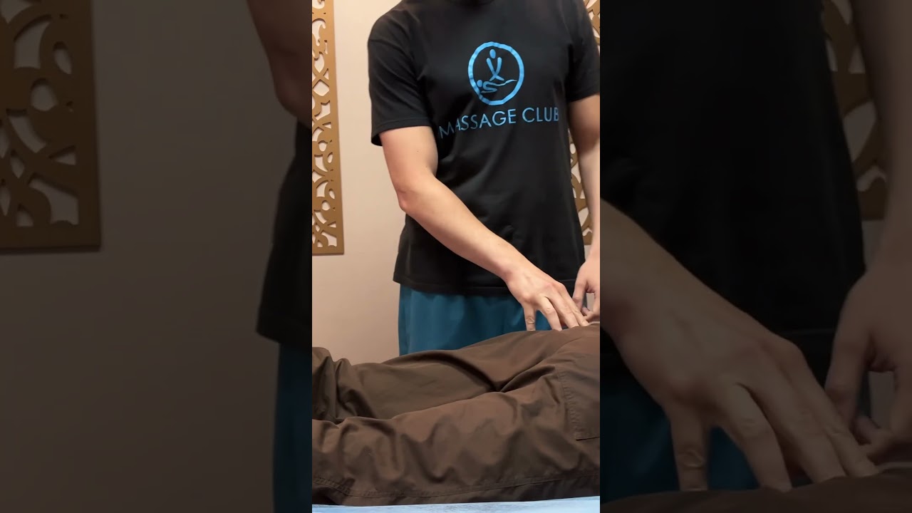 Массаж спины, который не делают 80% массажистов. Убираем боль за 10 минут #массажспиныобучение