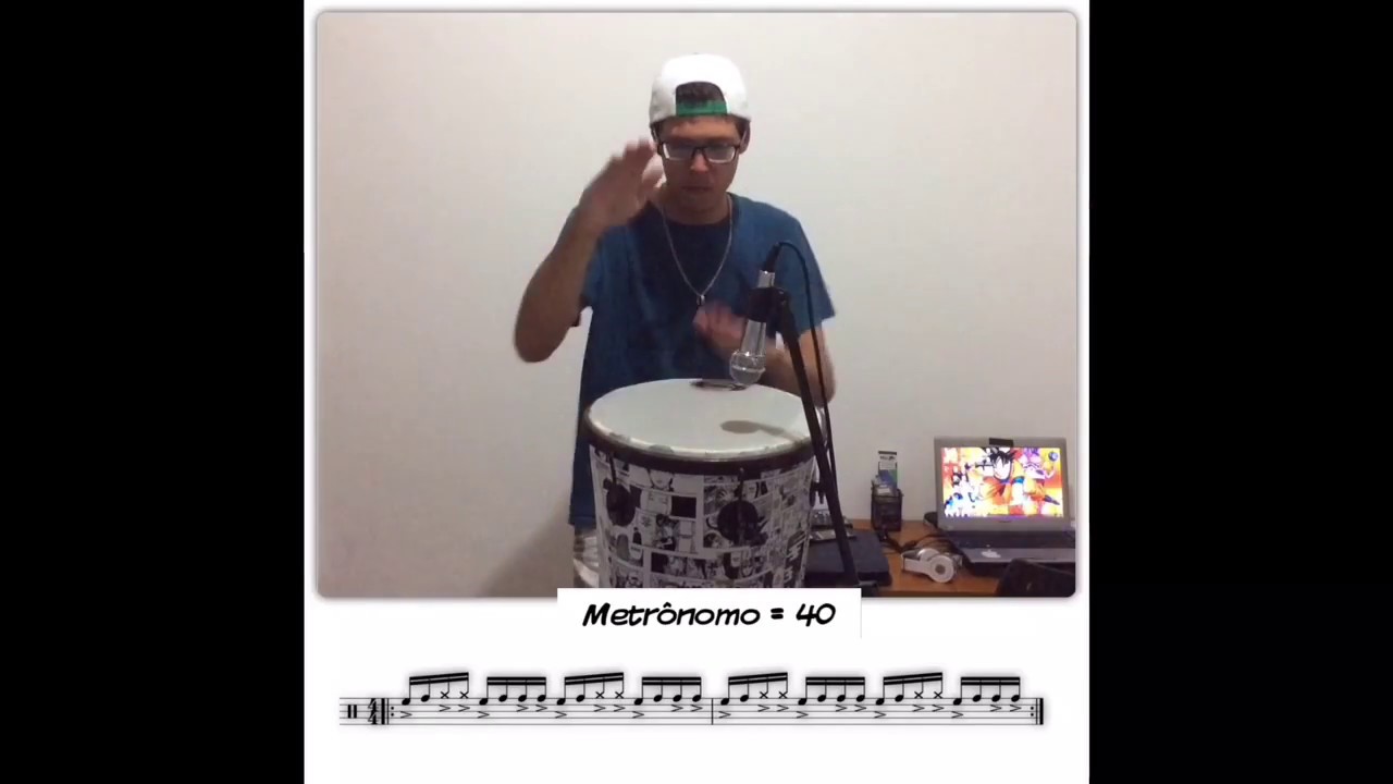 Como tocar Timbau - Samba Reggae - Aula 4