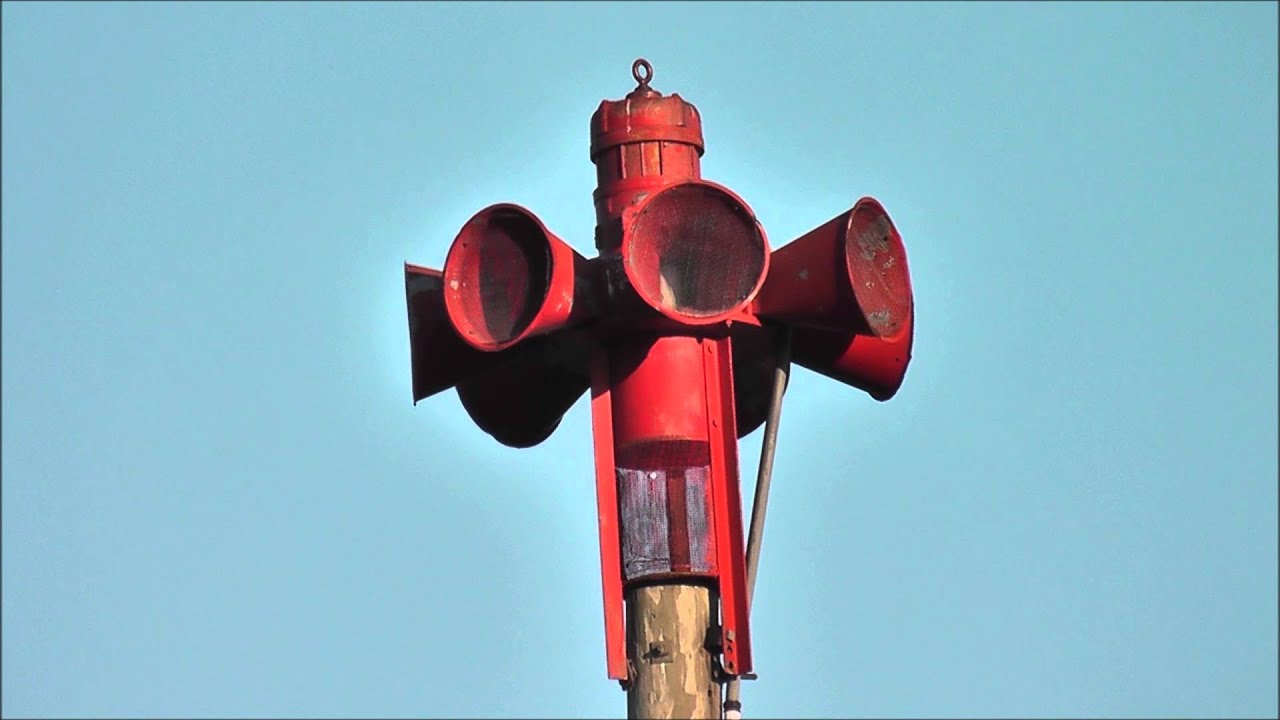 Federal Signal STL-10 Fire Siren Test Attack Signal