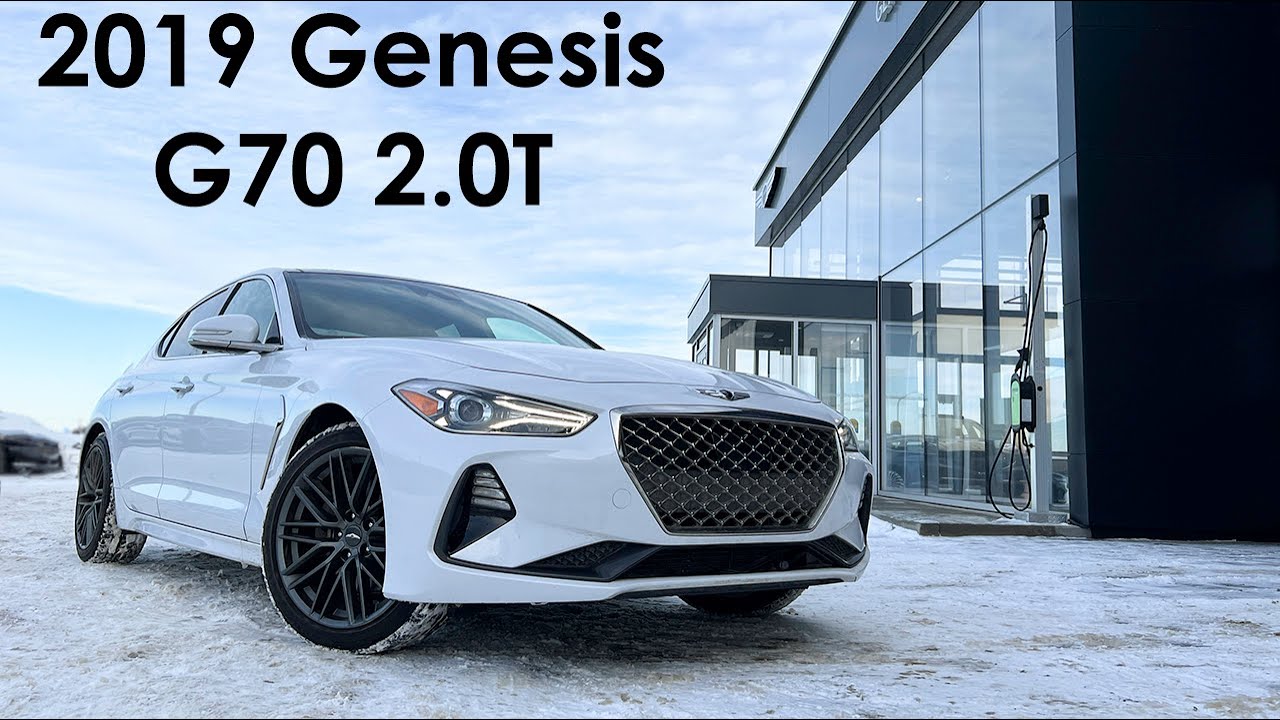 2019 Genesis G70 2.0T Elite- Walkaround, Interior and Exterior Details