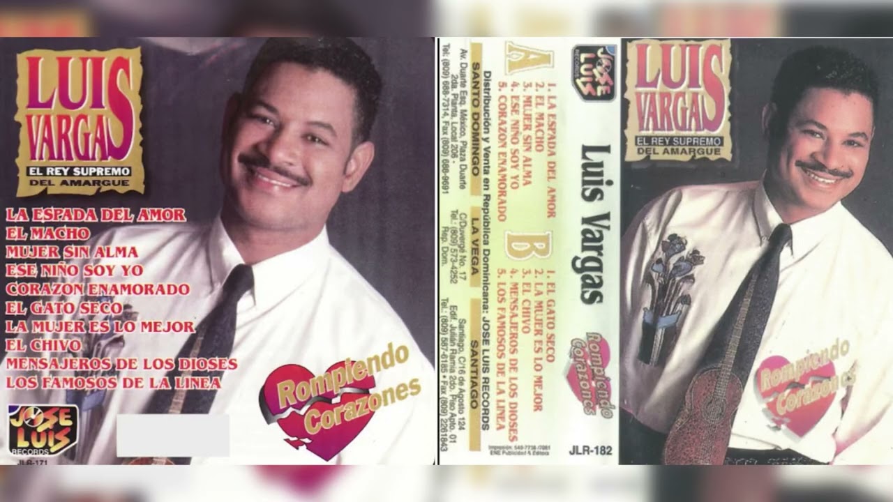 Luis Vargas - Rompiendo corazones Album