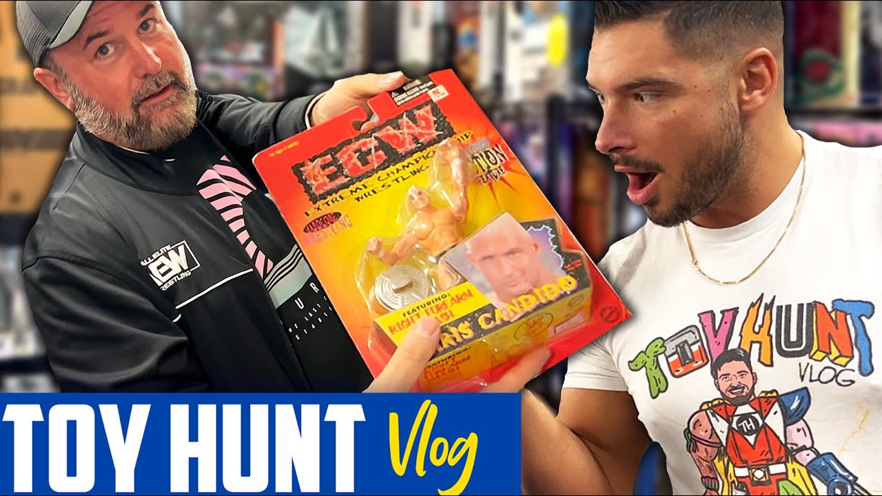 Toy Hunt Vlog • ECW Figure Hunt + Huge Toy Scoop • 2nd Chance Toyz Pasadena, MD