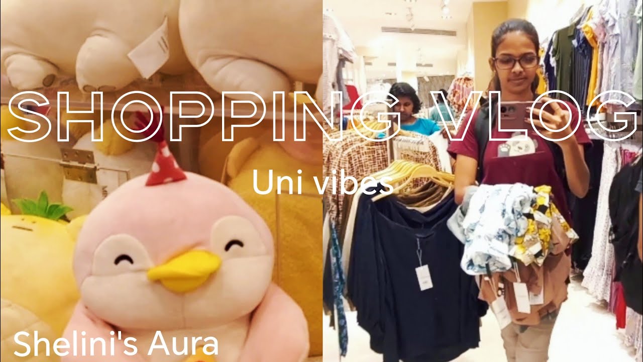 Shopping vlog..🛒+ uni vibes📚 | A day in my life | Shelini's Aura | 2025