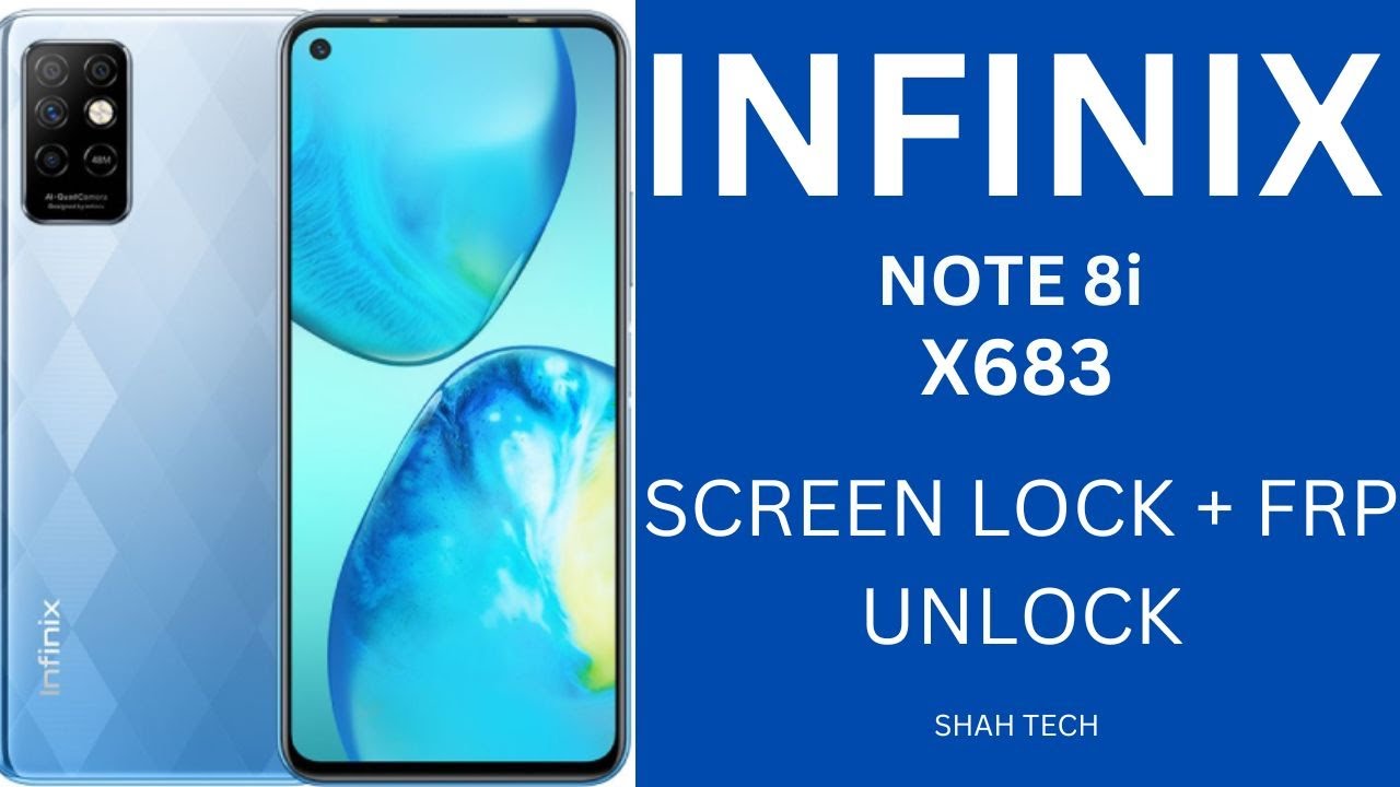 Infinix Note 8i (X683) Screen Lock+FRP Remove With | Hydra Tool
