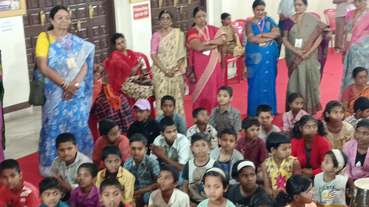 సప్తాహం లో అనాధ పిల్లల ఆట పాటలు అన్నదానం స్కూల్ కిట్ అందజేత శ్రీసాయి సేవ సమితి ఆధ్వర్యంలో #bbtv46 