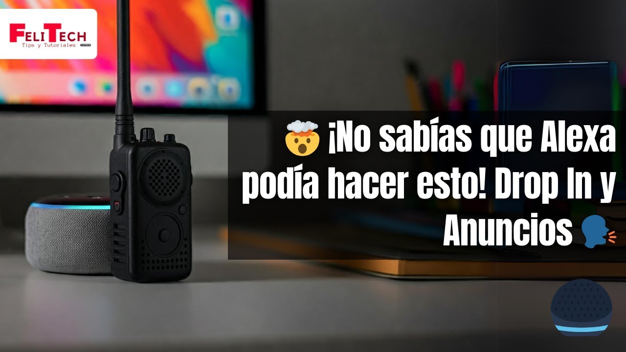 🤯 ¡No sabías que Alexa podía hacer esto! Drop In y Anuncios 🗣️