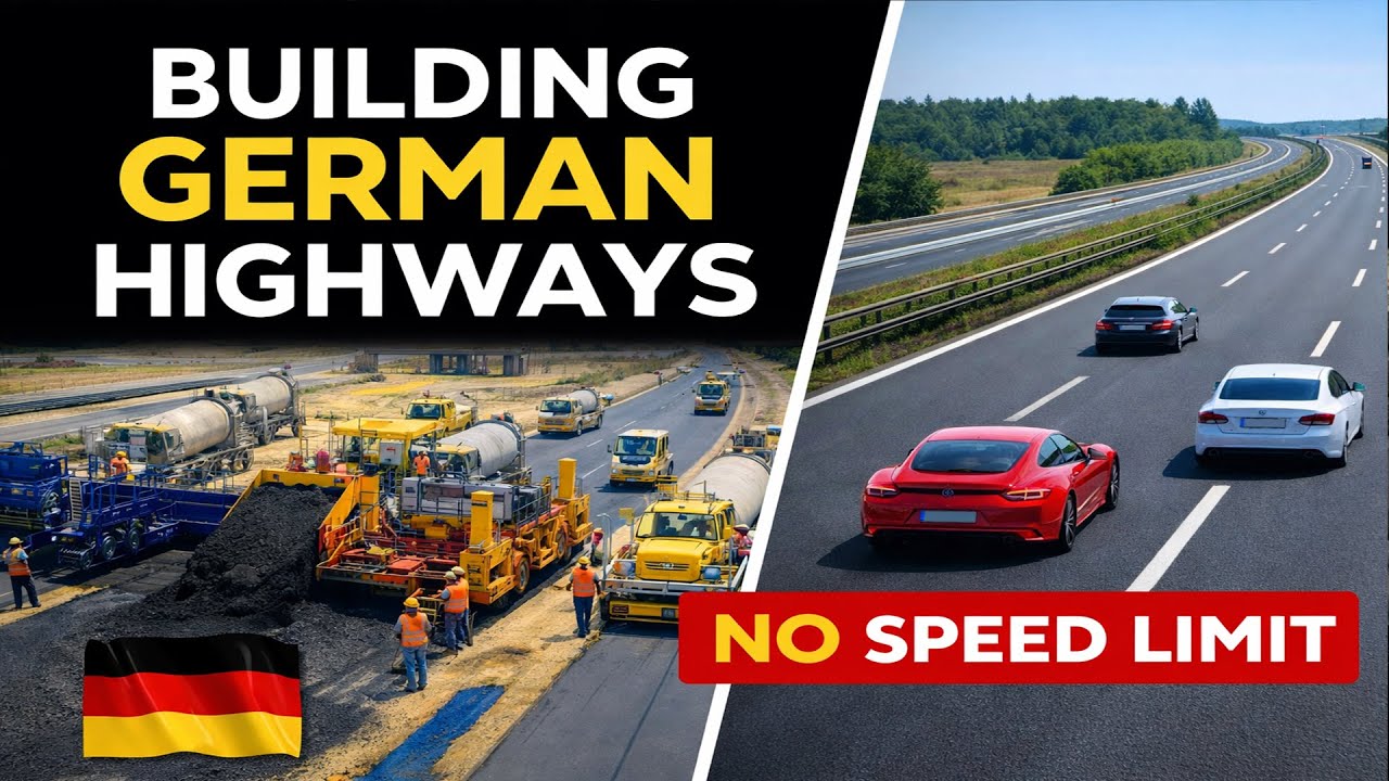 How Germany’s Smart Engineers Made a Massive Unlimited-Speed Highway Leaving Americans in Awe