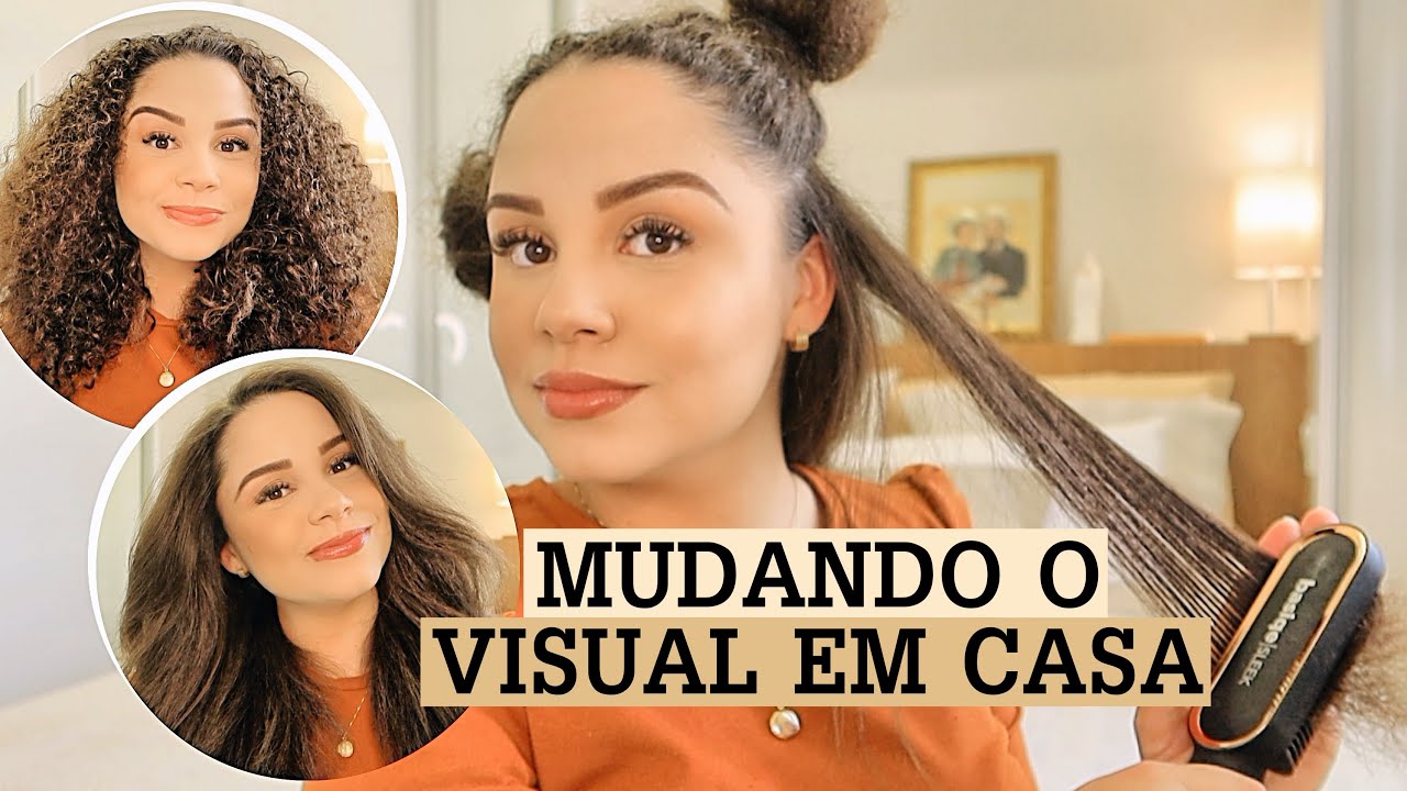 Testando a Basiqe Sleek no meu cabelo cacheado: funciona mesmo? Minha experiência ✨