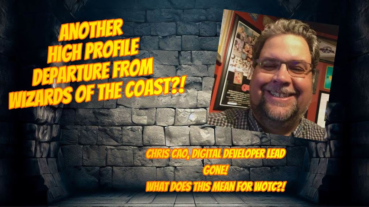 Another High Profile Departure From Wizards of the Coast!
